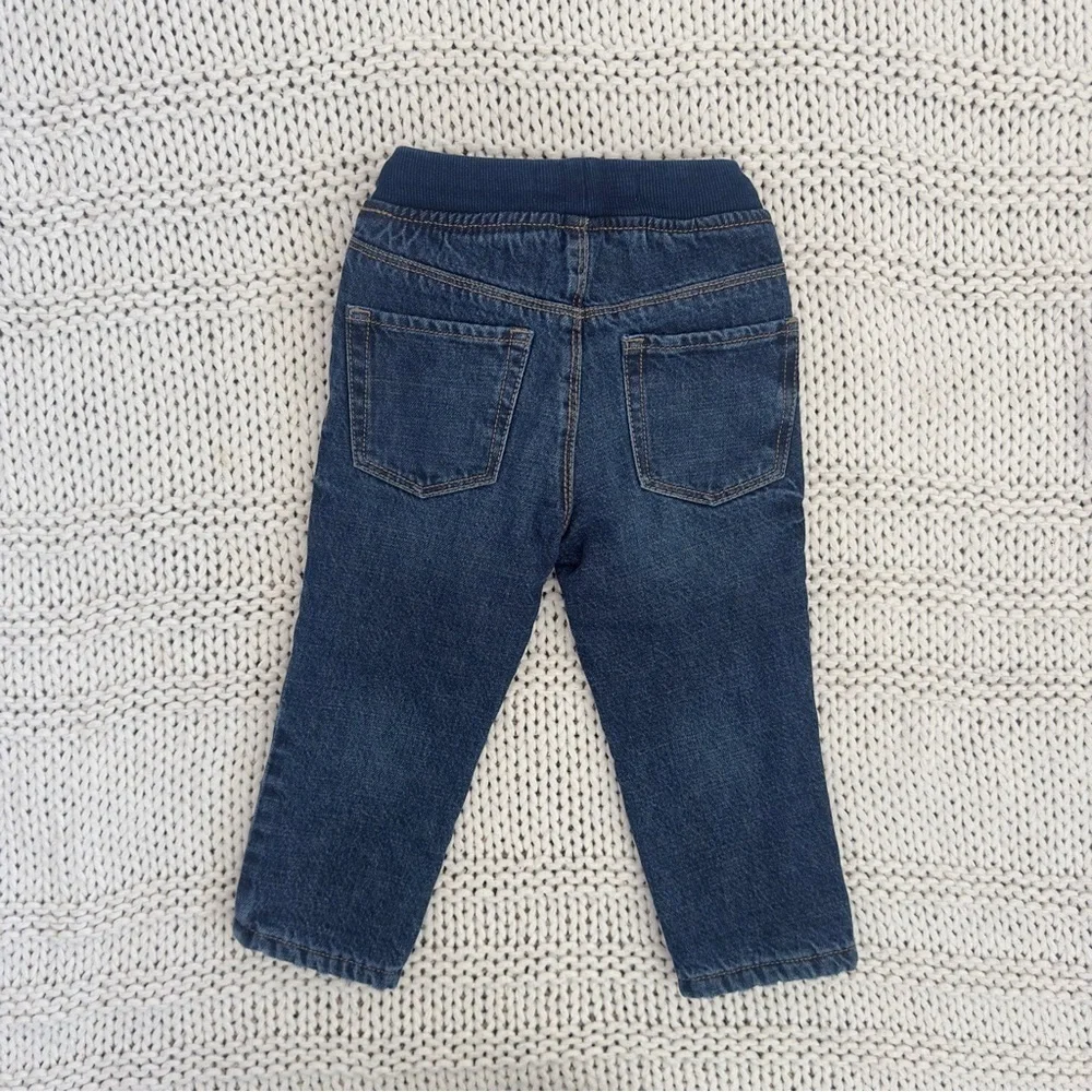 NWT Old Navy Relaxed Slim Built-In Warm Jeans for Toddler Boys 2T